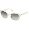 Image de Guess Gu00196 Dames Zonnebril Wit Vrouw
