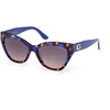 Image de Guess Gu00204 Dames Zonnebril Blauw Vrouw
