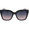 Image de Guess GF00055/S 01B Zonnebril - Dames - Zwart