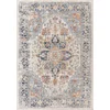 Image de SURYA - SELMA - Stijlvol vintage tapijt - Blauw/roest- Geschikt voor buiten