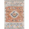 Image de SURYA - NAWEL - Stijlvol boho tapijt - Rood/blauw - Geschikt voor buiten
