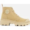 Image de Palladium Pallabase Veterboots bruin Canvas - Dames - Maat 36