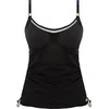 Image de Fantasie East Hampton UW Adjustable Side Tankini Dames Bikinitopje - Zwart