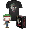 Image de Pop! DC Comics: Set Figure and Tee - The Joker Exclusive Maat M FUNKO