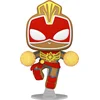 Image de Funko Captain Marvel Verzamelfiguur Marvel POP! Holiday Captain Marvel 9 cm Multicolours