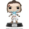 Image de Star Wars Episode IX Rey POP! Vinyl Figure met 2 Lichtzwaarden - 9 cm