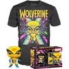 Image de Funko The XMen Verzamelfiguur & Tshirt Set -S- Marvel POP! & Tee Box Wolverine Blacklight Zwart