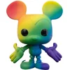 Image de Funko Mickey Mouse - POP! Pride Mickey Mouse (RNBW) 9 cm Verzamelfiguur - Regenboog