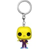 Image de Funko Pocket Pop! Sleutelhanger: The Nightmare Before Christmas - Jack Skellington (Blacklight)