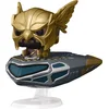 Image de Funko Black Adam Verzamelfiguur DC Comics POP! Rides Super Deluxe Hawkman In Cruiser 15 cm Multicolours