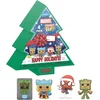 Image de Funko - Marvel Holiday 2022 Pocket POP! 4-Pack Tree Holiday Box 4 cm 3D Sleutelhanger - Multicolours