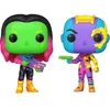 Image de Funko Pop! Marvel Guardians of the Galaxy Vol. 2 - Gamora & Nebula Blacklight 2-Pack