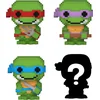 Image de Funko Teenage Mutant Ninja Turtles - Bitty POP! 4-Pack 8-Bit 2,5 cm Verzamelfiguur - Multicolours