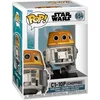 Image de Funko Star Wars - Ahsoka POP! C1-10P (Chopper) 9 cm Verzamelfiguur - Multicolours