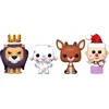 Image de Funko Pocket Pop! Keychain 4-Pack: Rudolph - Tree Holiday Box