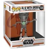 Image de Pop Deluxe: Star Wars: The Mandalorian - IG-12 With Grogu Funko Pop #720