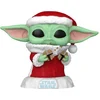 Image de Star Wars The Mandalorian - Grogu (Holiday) vinylfiguur 747 Funko Pop! meerkleurig