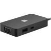 Image de Microsoft Surface USB-C Travel Hub - Laptop Docking Station - RJ45 - USB-C - HDMI 2.0 - VGA - USB-Hub - Windows - Apple - Chrome