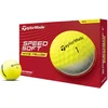 Image de TaylorMade SpeedSoft Hi-Vis Golfballen - Geel - 12 Stuks