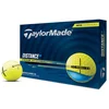 Image de TaylorMade Distance+ Golfballen 2025 - Geel - 12 Stuks