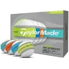 Image de TaylorMade Tour Response Stripe Multi Golfballen 2026 - Wit - 12 Stuks