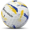 Image de TaylorMade SpeedSoft Ink Golfballen 2026 - Blauw Geel - 12-Stuks