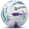 Image de TaylorMade SpeedSoft Ink Golfballen 2026 - Paars Turquoise - 12 Stuks