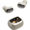 Image de JBL Live Buds 4   Draadloze Oortjes met Noise Cancelling   Smart Case met Touchscreen - Earbuds Bluetooth   40 uur   Waterdicht   IP55 - Champagne/Beige