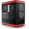 Image de ATX Semi-tower Box Hyte Y40 Black Red