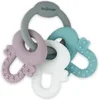Image de Bo Jungle - Silicone Speelgoed Baby - Bijtring - Bijtsleutels - Tandvlees massage - Bij doorkomende tandjes - Keys Silicone (Grey,White,Blue,Pink)