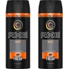 Image de Axe Musk Deo Spray 2 x 150 ml