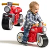 Image de FALK - Loopfiets in motorfietsvorm voor kinderen - Stuur met wendbaarheid - Brede, geruisloze wielen - Vanaf 12 maanden - Gemaakt in Frankrijk - Rood - 450S