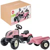 Image de Falk Tractor Country Farmer Set Pink 2+