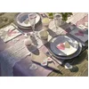 Image de Santex Tafelloper op rol - lila paars - 30 cm x 10 m - non woven polyester