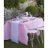 Image de Santex Tafelkleed op rol - non woven polyester - roze - 120 cm x 10 m