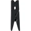 Image de Santex Mini Houten Was Knijpers Zwart - 24 Stuks