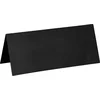 Image de Santex naamkaartjes - Bruiloft - zwart - 10x stuks - 7 x 3 cm - plaatskaartjes
