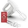 Image de Tefal Prep'Mix HT450B - Handmixer - 5 Snelheden en Turbofunctie - Met Deeghaken en Gardes - Lichtgewicht - 450W - Wit