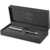 Image de Parker Sonnet balpen | metaal en rode lak | medium punt met zwarte inkt | geschenkdoos