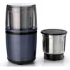 Image de Cuisinart - Elektrische Kruidenmolen SS - Spice grinder - Koffiemolen - Dubbele RVS kommen met opbergdeksels - Blauw - RVS