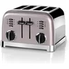 Image de Cuisinart - 4 Slice Toaster Broodrooster CPT180PIE - 4 sleuven - Ontdooifunctie - Bagelfunctie - 6 standen - Roze