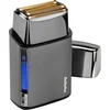Image de BaByliss Scheerapparaat voor Mannen - Super-X Metal Series Foil Shaver FS991DE - 100% Waterdicht IPX7 - Dubbele Titanium Folie - Snel opladen - 120 minuten gebruik - Nat en droog gebruik - Black Edition