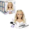 Image de Smoby - My Beauty Blond Styling Head - Kaphoofd - Kapper - Educatief