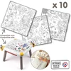 Image de Smoby - Navulkleurplaten voor de creatieve kindertafel - 10 kleurplaten