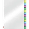 Image de Esselte Premium Index Showtas A4 - 0,13mm PP - 12 Showtassen met Tabs - Transparant