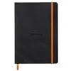 Image de Rhodia Softcover Notitieboek   A5   80 Bladen   Gelijnd   Ivoorkleurig Papier 90 g/m²   Met Elastieksluiting - Zwart