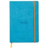 Image de Rhodia Goalbook   A5   120 Bladen   Dotted   Ivoorkleurig Papier 90 g/m²   Elastieksluiting - Turquoise