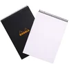 Image de Rhodia Schrijfblok - Kopspiraal - Geruit 5x5 mm - A4 - Zwart - 80 vel