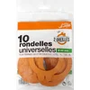 Image de set van 10 rubberen ringen voor glazen potten van 8,5 cm - le parfait - 612100
