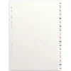 Image de Oxford kartonnen tabbladen A-Z zonder ST/SCH, A4, 18-delig